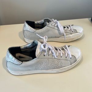 Silver P448 Sneakers